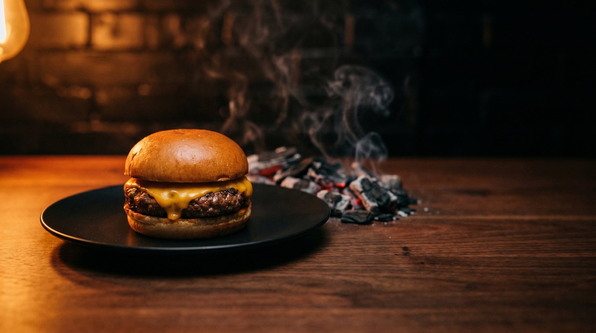 Craft-Burger aus der Glut im Ofnstube in München
